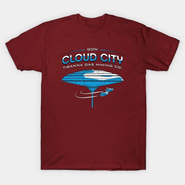 Cloud City Tibanna Mining Company T-Shirt by DeepDiveThreads